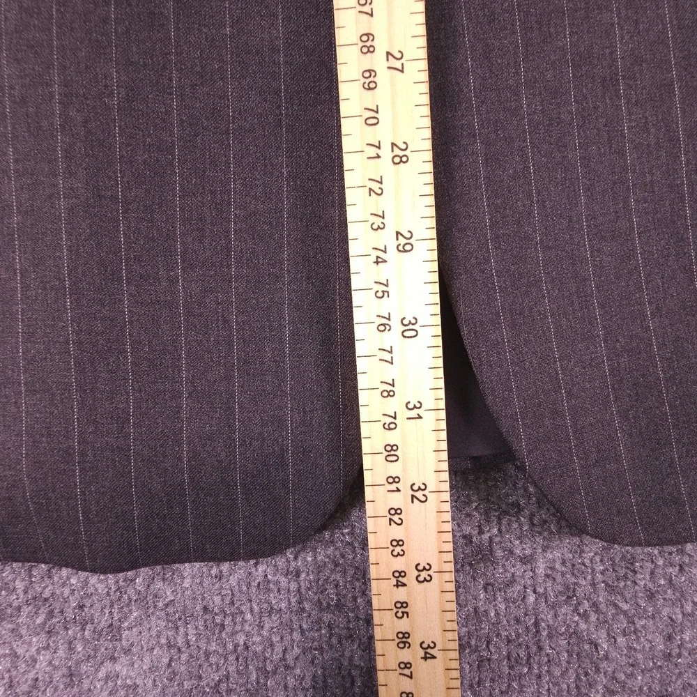 Ralph‎ Lauren Men's Gray 2-Button Wool Blazer Jacket Sport Coat